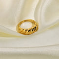 Crossiant ring